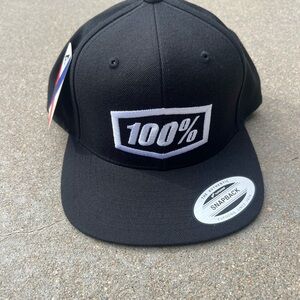 100% Snapback Hat